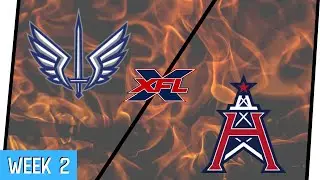 XFL BattleHawks vs Roughnecks Fantasy Game Recap | XFL REACTION WEEK 2