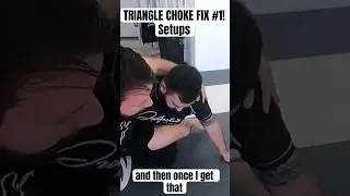 Use THIS To Set Up The Triangle Choke! 🔥🙌🏼 #trianglechoke #jiujitsu #bjj