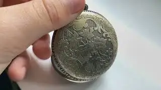 $10 pocket watch review over dirty bed side table