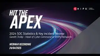 HIT the APEX SOC Event -2024 SOC Statistics & Key Incident Review