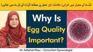 Poor Egg Quality Leads To Infertility | Egg Quality Kaise Improve Kare