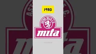Evolution of Aston Villa Logo #shorts #astonvilla #astonvillalogo