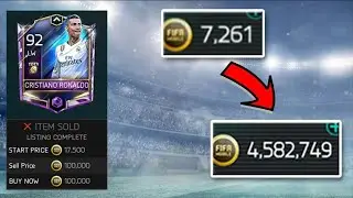 FIFA MOBILE 18 (S2)- BEST SNIPPING FILTERS MAKE 10 MILLION COINS IN UNDER 30 MINUTES!!!