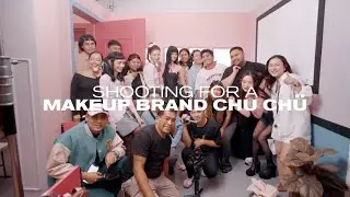 Shooting for a makeup brand Chu Ch&uuml;
