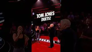 Tom Jones Duets with Lucky Girl From Wales! 🎤