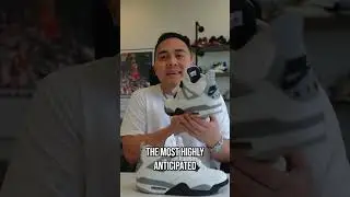 Jordan 4 White Cement 2025: The Sneaker Everyone's Waiting For! #shorts