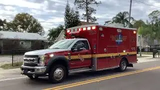 seminole county fire department medic 13 responding