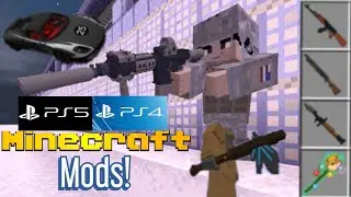 Minecraft Mods! PS4 & PS5 - Guns - Cars - Texture Packs - Shaders - Skins - using iOS device