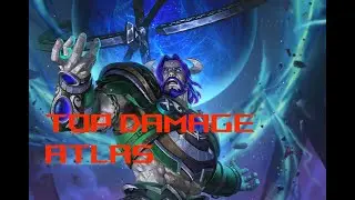 Smite (Clash) Top damage as Atlas with no damage? Okay team