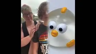 Wait for the end when she proves she inherited my humor. #mommacusses #speechtherapy #replaceme