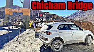 Venue Diesel cold start in WinterSpiti ||World&rsquo;s Highest Bridge ||Chicham Bridge || Key monastery|| 
