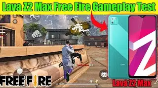 Lava Z2 Max Free Fire Test || Lava Z2 Max Free Fire Gameplay Test || Glister Gaming