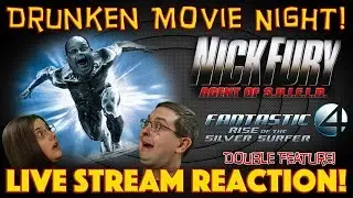 DRUNKEN MOVIE NIGHT! Nick Fury: Agent of Shield & Fantastic Four 2 - EDITED FOR COPYRIGHT