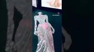 fall in love 2021 fashion dress , sketch done by me 🤍🎀