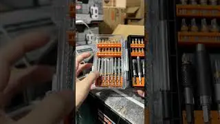 Bộ phụ kiện mũi v&iacute;t đa năng 43 chi tiết HUKAN G1-BPK043, Mũi v&iacute;t bake, dẹp, lục gi&aacute;c Thinksafe