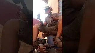 Tirando cobre do motor de geladeira rápido e pratico