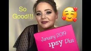 Ipsy Glam Bag Plus/ January 2019/ Unboxing/ AMAZING BOX!!
