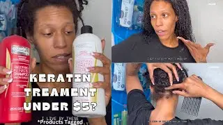 Equate Beauty Keratin Shampoo & Conditioner Type 3 Hair | Walmart Wash Day Routine & Braid Takedown