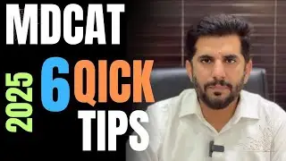 MDCAT 2025 | instructions for Students 