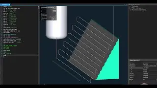 012 Fanuc Macro. Angle milling. CNC practicum.