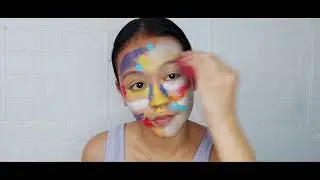 How to do Aesthetic Make Up using Face Paint | PH