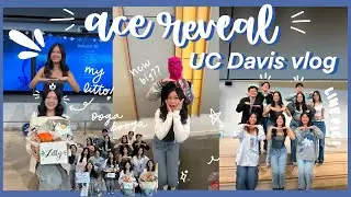 UC Davis vlog - VSA ACE reveal!