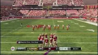 NCAA Football 13 - Heisman Challenge Gameplay Video (Doug Flutie Attempting A Late Comeback)