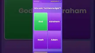 ⚡ Lightning Bible Quiz for Adults!
