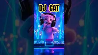 DJ Cat 🎧🐱 | Cutest Beat Drop Ever 🔥 #Shorts