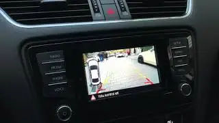 Skoda Octavia Geri G&ouml;r&uuml;ş Kamerası Montajı VAGCOM CENTER