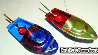 Putt Putt Steam Boat Unboxing & testing - Chatpat Toy Hacker