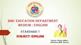 Standard 7 English Poem: Tartary