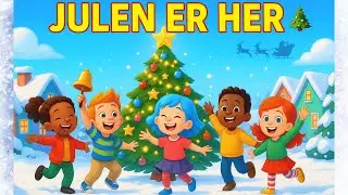👉 Julen er her 🎄 | Norsk julesang for barn 👧👦 | Syng med og dans!