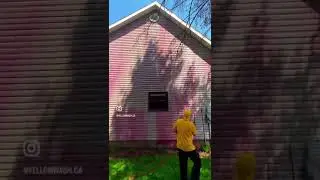 Yellow Wash Exterior Home Cleaning Services - Halifax - Home Siding Cleaning - Soft Washing