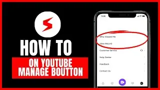 How to enable YouTube manage button in Soul
