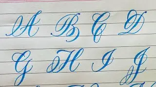 Flourishing Alphabet A to Z | Brush Pen Calligraphy For Beginners