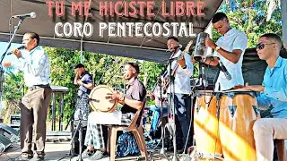 Coro pentecostal fuego / libre tu me hiciste libre 🔥 mambo (video oficial