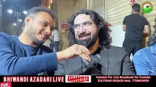 Exclusive Interview Safeer e Aza Ameer Hasan Amir | Opning Orhan Shorma House Mumbra
