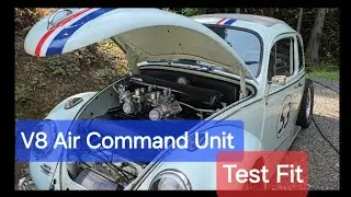 Herbie Update- Fitting The Complete V8 Air Command Unit Under The Hood!