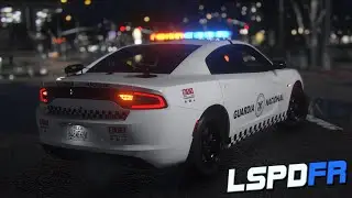 GTA 5 POLICIA - Dodge Charger GUARDIA NACIONAL 😍🤩 | TheAxelGamer