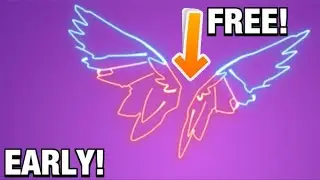 **OMG** HOW TO GET FREE NEON WINGS FORTNITE! PARTY ROYALE NEON WINGS BACKBLING