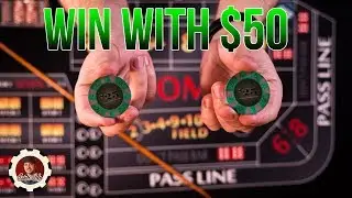 How to Win at Craps with only $50 - craps betting strategy
