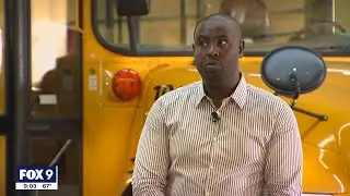 Small school bus company in Minnesota helps amid driver shortage | FOX 9 KMSP