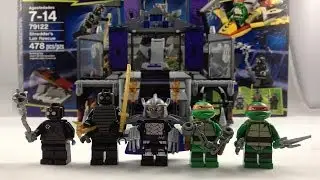 LEGO Teenage Mutant Ninja Turtles Shredder's Lair Rescue Review 79122