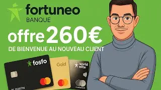 Rejoignez Fortuneo  et recevez 260&euro; de prime de bienvenue !