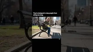 Why Public Benches Are So Uncomfortable 😳