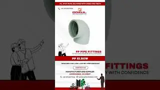 PP Pipe fittings | PP Pipe Fittings Manufacturer | PP Elbow, Tee, Coupler Fittings #pipefittings