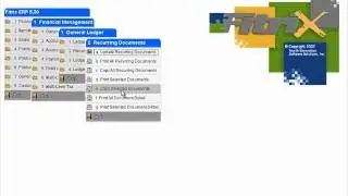 Fitrix ERP General Ledger: Recurring Journal Entries Feature