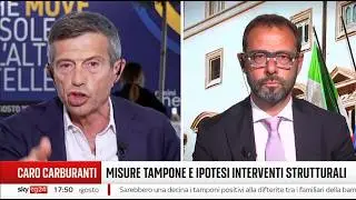 Stefano Patuanelli live on SkyTg24 - 8/24/2026