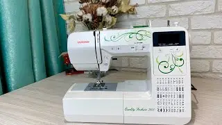 Обзор на швейную машинку janome fashion quality 7600
